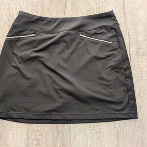 Annika Black CB Drytek 50+ Skort Size Large